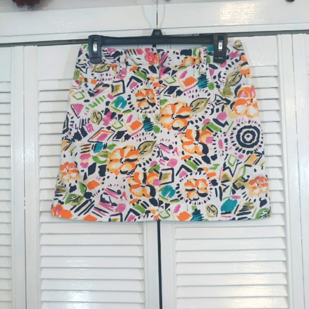 Bamboo traders skirt skort sz 4P *Y